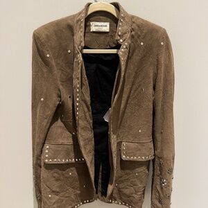 Ultra cool suede jackcet